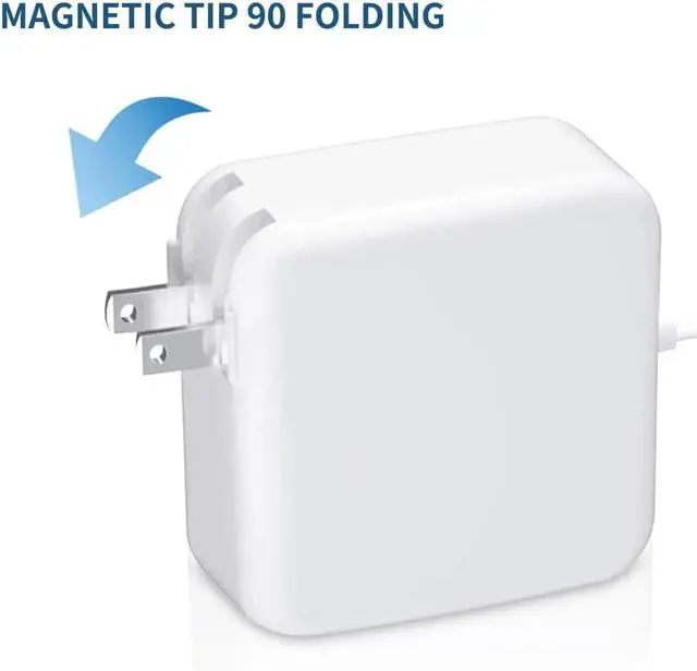 Alt view image 6 of 7 - Universal Charger 60W L-Tip Laptop Charger Compatible with Mac Book Pro Before Mid 2012 Magnetic Powerful Connect Original Quality