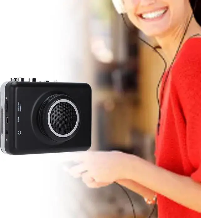 Alt view image 4 of 7 - Cassette to MP3 Converter Portable Bluetooth Cassette Player with Auto Reverse Cassette to Digital MP3 Converter Recorders for 2000 for ME for XP for 7 for Vista