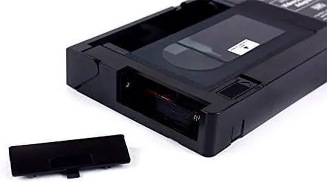Alt view image 2 of 4 - Motorized VHS-C Cassette Adapter For JVC C-P7U CP6BKU C-P6U PV-P1 RCA VCA115 + 1 VCC113 Micro-Fiber Cloth?