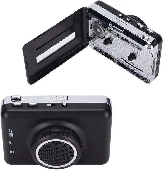 Alt view image 5 of 7 - Cassette to MP3 Converter Portable Bluetooth Cassette Player with Auto Reverse Cassette to Digital MP3 Converter Recorders for 2000 for ME for XP for 7 for Vista