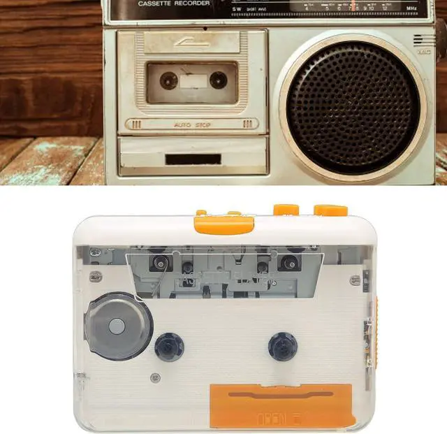 Alt view image 4 of 7 - USB Cassette Converter Drive Compact MP3 Conversion Portable Microcassette Recorder Plug and Play Tape Player with Earphone for iPod PC