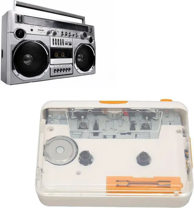 Alt view image 5 of 7 - USB Cassette Converter Drive Compact MP3 Conversion Portable Microcassette Recorder Plug and Play Tape Player with Earphone for iPod PC