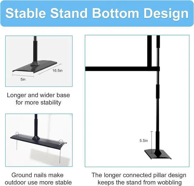 Alt view image 4 of 7 - Projector Screen and Stand Towond 100 inch Outdoor Projector Screen Indoor Portable Movie Screen 16:9 4K Front Rear Projection Screen with Carry Bag Wrinkle-Free Design for Home Backyard Theater