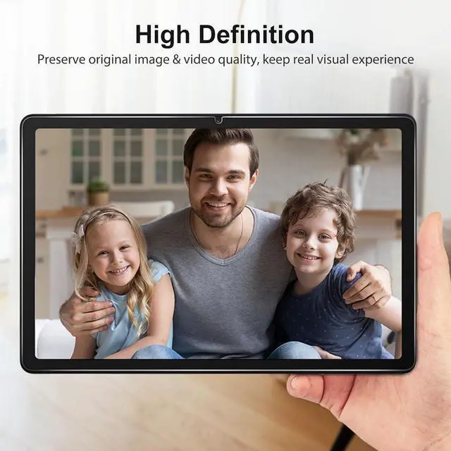 Alt view image 5 of 7 - 2 Pack Screen Protector for  Galaxy Tab A9 Plus 11 Inch 2023 Case Friendly Tempered Glass HD Clear film for  Tablet A9+ (SM-X210/X216/X218)