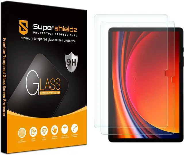 Main image of (2 Pack) Designed for  Galaxy Tab S10 Lite / S10 FE / S9 FE (10.9 inch) / Tab S9 (11 inch) Screen Protector (Tempered Glass) Anti Scratch Bubble Free