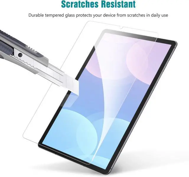 Alt view image 4 of 7 - 2 Pack Screen Protector for  Galaxy Tab S6 Lite 10.4 inch (2024/2022/2020) HD Tempered Glass for  Tablet S6 lite
