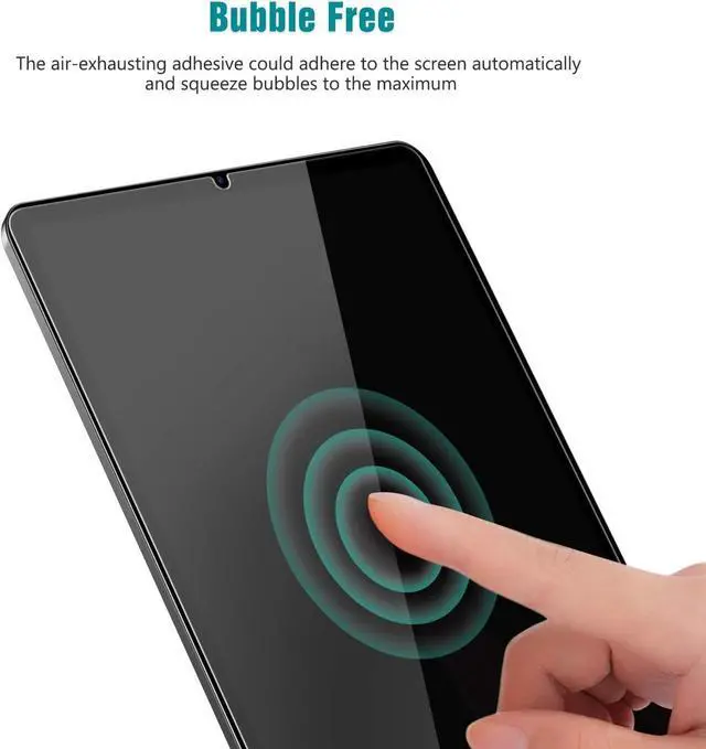 Alt view image 3 of 7 - 2 Pack Screen Protector for  Galaxy Tab S6 Lite 10.4 inch (2024/2022/2020) HD Tempered Glass for  Tablet S6 lite