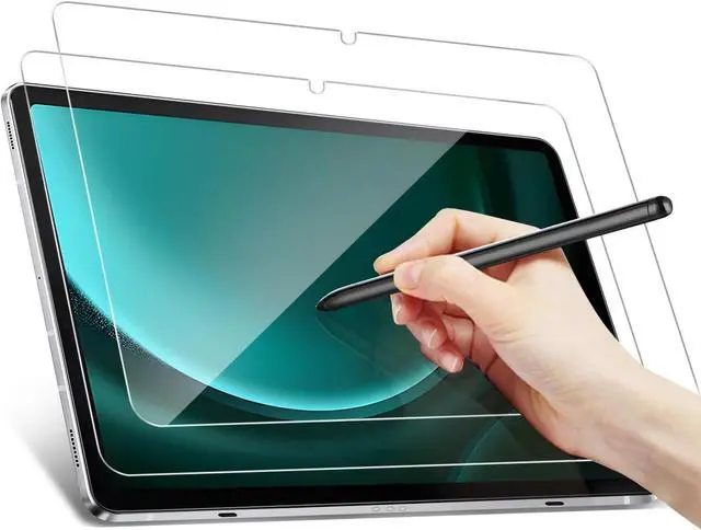 Alt view image 7 of 7 - 2 Pack Screen Protector for  Galaxy Tab S10 FE / S9 FE 5G 10.9 Inch & Tab S9/S8/S7 11 Inch Tablet Easy Installation/High-Definition Tempered Glass with S Pen Compatible Scratch Resistant