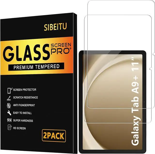 Main image of 2 Pack Screen Protector for  Galaxy Tab A9 Plus 11 Inch 2023 HD 9H Hardness Tempered Glass Film for Galaxy Tab A9+ 5G (SM-X210/X216/X218) Anit Scratch & Case Friendly