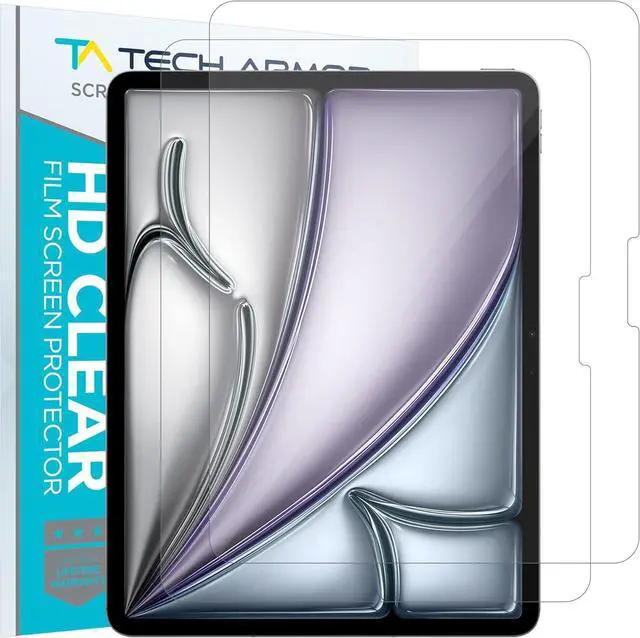 Main image of Matte Anti-Glare Film Screen Protector for iPad Air 13 Inch 2024 - Perfect for Drawing Writing and Note-taking like on Paper 2 Pack