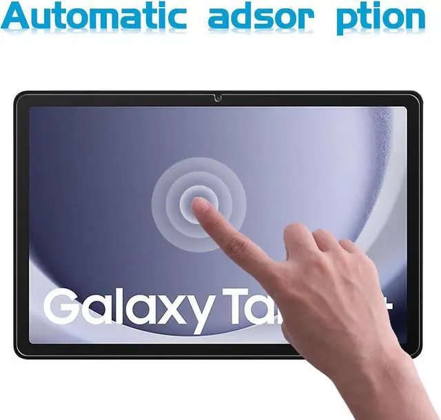 Alt view image 3 of 6 - 2-Pack Screen Protector for  Galaxy Tab A9 Plus/ A9+ 11 inch Tempered Glass Film Bubble Free Easy Installation