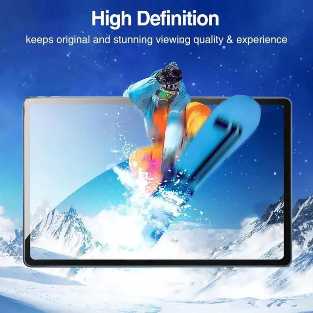 Alt view image 6 of 7 - 2 Pack Screen Protector for 12.7  Idea Tab Pro 2025/Yoga Tab Plus 2025/Tab P12 2023 Tempered Glass Film Guard for 12.7  Idea Tab Pro/Yoga Tab Plus/Tab P12 2025 2023 Release