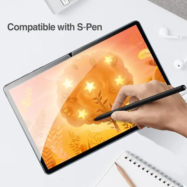Alt view image 5 of 7 - 2 Pack Screen Protector for  Galaxy Tab S10 Ultra/Tab S9 Ultra/Tab S8 Ultra 14.6 Inch 2024/2023 High Definition Tempered Glass