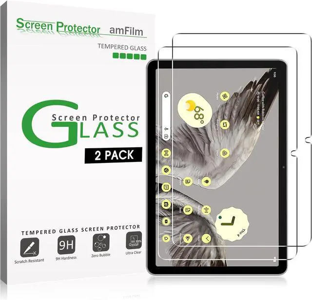 Main image of Designed for Google Pixel Tablet 11-inch Tempered Glass Screen Protector [Zero Bubbles][9H Hardness][ Anti-Scratch][ Anti-fingerprint][99.99% HD Clear]