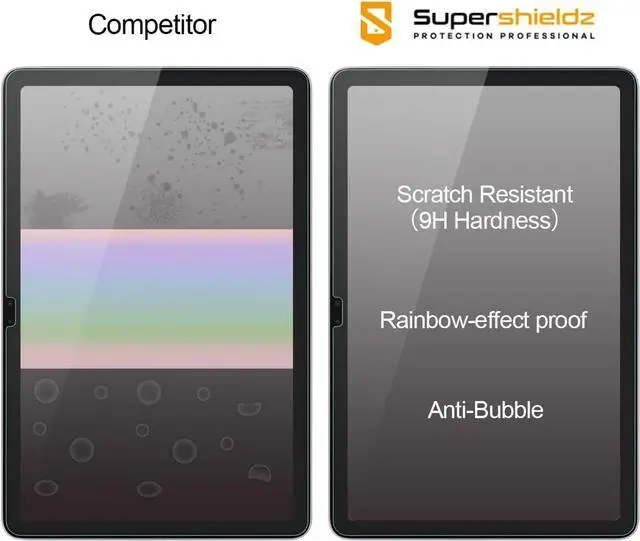 Alt view image 2 of 5 - (2 Pack) Designed for Google Pixel Tablet (11 inch) Screen Protector (Tempered Glass) Anti Scratch Bubble Free