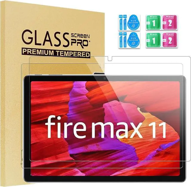 Main image of 2 Pack Screen Protector for Fire Max 11 2023 Anti-Fingerprints Ultra Sensitive HD Tempered Glass for All New Kindle Fire Max 11 (2 Pack)