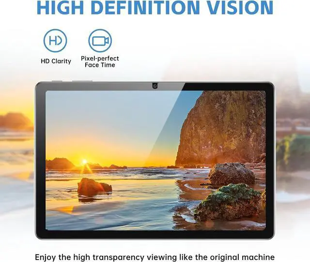 Alt view image 3 of 6 - 2 Pack Screen Protector for Fire Max 11 2023 Anti-Fingerprints Ultra Sensitive HD Tempered Glass for All New Kindle Fire Max 11 (2 Pack)