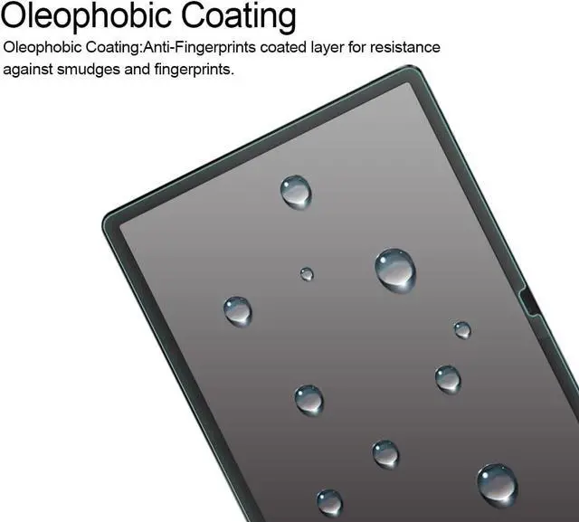 Alt view image 3 of 5 - (2 Pack) Designed for  Tab P12 (12.7 inch) Screen Protector (Tempered Glass) Anti Scratch Bubble Free