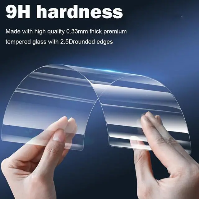 Alt view image 5 of 6 - [2 Pack] Screen Protector for URAO C107 Tablet 10.1 2024 Tempered Glass Film Compatible with URAO C107 Android 14 10.1 inch Tablet 2024 Tempered Glass