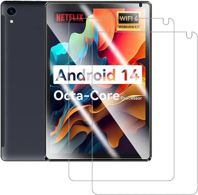 Alt view image 6 of 6 - [2 Pack] Screen Protector for URAO C107 Tablet 10.1 2024 Tempered Glass Film Compatible with URAO C107 Android 14 10.1 inch Tablet 2024 Tempered Glass
