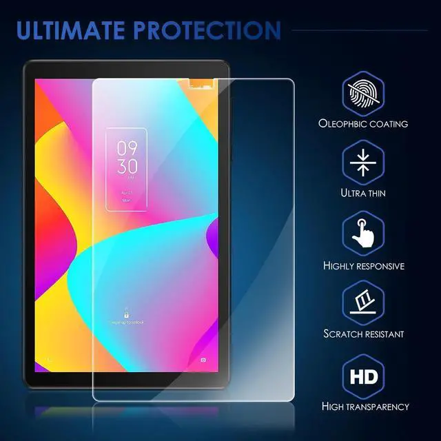 Alt view image 5 of 7 - 2 PACK Screen Protector for TCL Tab 8 LE/TCL Tab 8V/TCL Tab 8 WiFi/TCL TAB 8 Plus/TCL Tab 8 SE Tablet 8.0 Ultra-Clear/Touch Sensitive/Bubble Free/Anti-Scratch Screen Tempered Glass