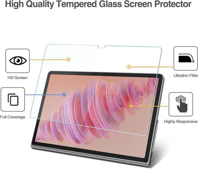 Alt view image 3 of 6 - 2 Pack Screen Protector for  Tab Plus 11.5 Inch 2024 Tempered Glass Film Guard for  11.5 Tab Plus 2024 Release