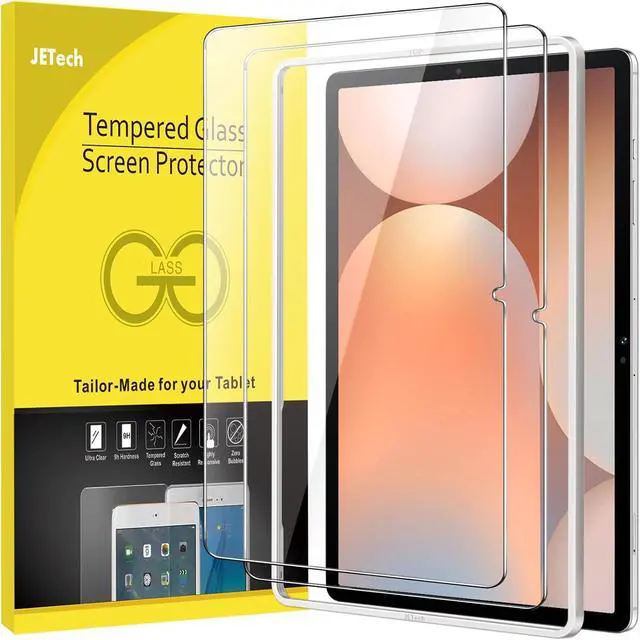 Main image of Screen Protector for  Galaxy Tab S10 Plus 2024/Tab S9 Plus/Tab S9 FE Plus 2023 12.4-Inch with Easy Installation Frame Tempered Glass Film HD Clear 2-Pack