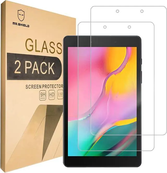 Main image of [2-PACK] Designed For  Galaxy Tab A 8.0 (2019) (SM-T290 Model only) [Tempered Glass] Screen Protector with Lifetime Replacement