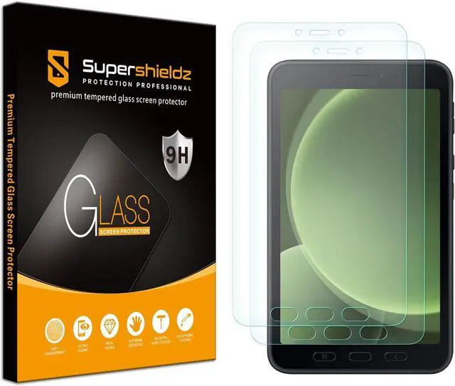 Main image of (2 Pack) Designed for  Galaxy Tab Active 5 (8 inch) Tempered Glass Screen Protector Anti Scratch Bubble Free