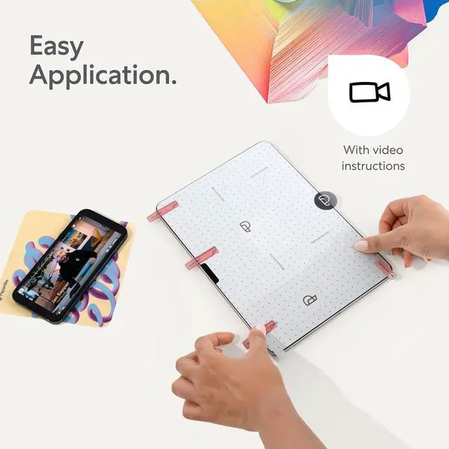 Alt view image 6 of 6 - 2.1 Screen Protector (2x) for iPad Air 13 (2024 & 2025) for an authentic paper-feel
