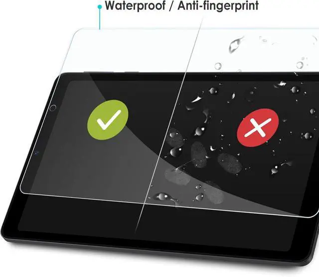 Alt view image 3 of 5 - 2 Pack Screen Protector Compatible with Onn 8 Tablet Gen4 2024/Onn Tablet 8 Kids 2024 Case Friendly Tempered Glass for Onn 8inch Tab let ProAnti Scratch Anti BubbleHigh Definition