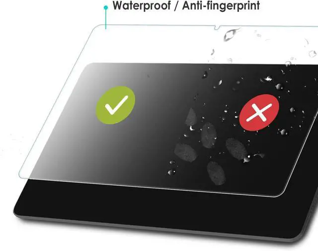 Alt view image 3 of 7 - 2 Pack Screen Protector Compatible with  Galaxy Tab A9+ 11 Inch Tempered Glass Film Replacement for Galaxy Tab A9+ 11 InchAnti Scratch Anti BubbleHigh Definition
