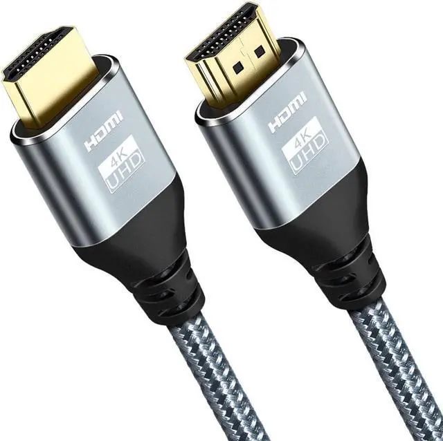 Main image of HDMI Cable 4K 60 Hz 20 ft High Speed HDMI 2.0 Cables 18Gbps 4K @ 60Hz Ultra HD 2160P 1080P ARC 3D HDCP 2.2 Cord Braided for Laptop Monitor PS5 PS4 Xbox One Fire TV