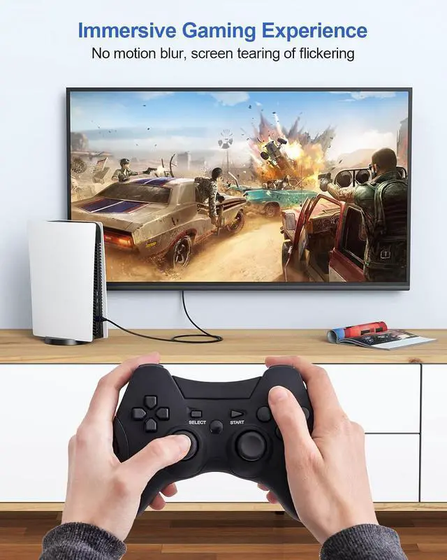 Alt view image 3 of 7 - 4K HDMI Cable 4FT High Speed HDMI 2.0 Cable 4 Foot Ultra HD HDMI to HDMI Cord 4K@60Hz 2K@144Hz 1080P@240Hz HDR 3D HDCP2.2 ARC for Monitor  TV PS4/PS5 Laptop HDTV Xbox Switch