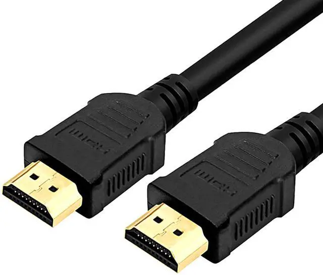 Alt view image 7 of 7 - 5-Pack 4K HDMI Cable 6 Foot - 18Gbps High Speed HDR 2160P 1080P Ethernet - @60Hz 2.0 HDMI Cord Black - Audio Return(ARC) Compatible UHD TV Blu-Ray Xbox PS3/4 PC  TV