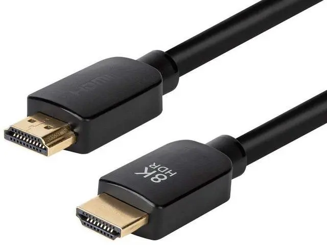 Alt view image 2 of 4 - 8K Certified Ultra High Speed HDMI 2.1 Cable - 48Gbps Compatible with  PlayStation  Xbox Series X and S 10 feet Black