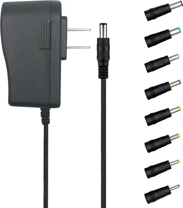Main image of Excelity AC-DC 5V 1A Wall Charger Power Adapter with Plug 5.5 x 2.5mm / 5.5 x 2.1mm