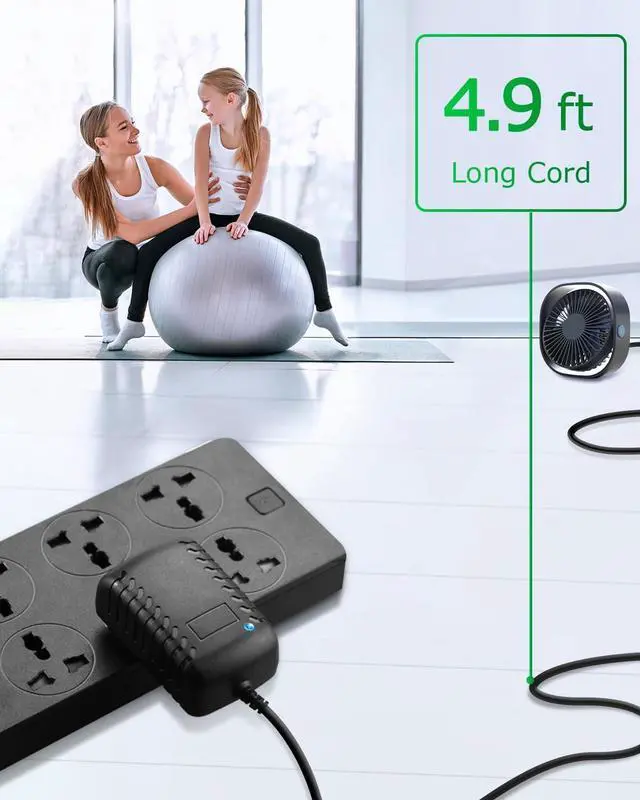 Alt view image 6 of 6 - 5V 3A Power Supply Adapter 15W AC/DC 5V Power Cord AC 100V-240V to DC 5 Volt Power Supply 3Amp 2A 1A 500mA for LED Lights Security Camera HDMI TV Box Raspberry Pi USB Type C with 8TIPS
