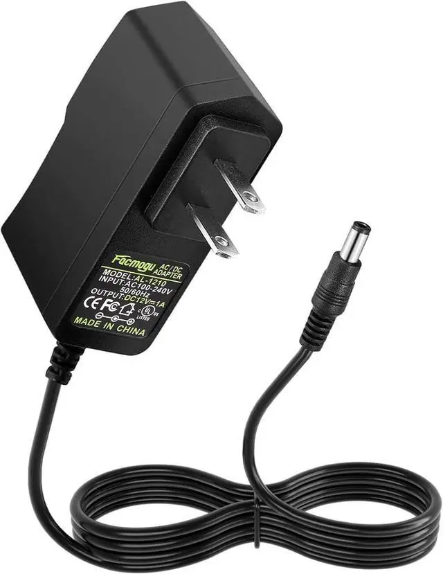 Alt view image 7 of 7 - 2 Pack 12V 1A AC/DC Power Supply 100-240V AC to DC 12V 1A Power Adapter 12W 12V 1 Amp Wall Adapter 12 Volts 1000mA Regulated Switching Power Converter with 5.5x2.5mm & 5.5x2.1mm DC Plug