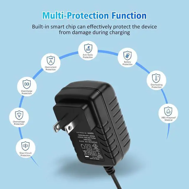 Alt view image 3 of 7 - AC to DC Converter 2A 24W Car Cigarette Lighter Adapter - AC/DC 110v-240v to 12v Power Adapter for Vehicles Compatible with Car MP3 Players humidifiers Car Bluetooth Car Purifier and More