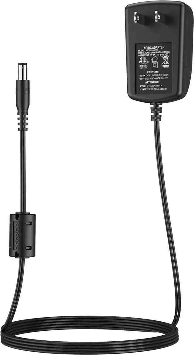 Main image of Power Supply Adapter AC Power Adapter 5V 1A Transformers Wall Charger DC Cable Length 153cm with 5.5mm Plug for HDMI Switch Splitter DAC CCTV IP Camera USB HUB etc