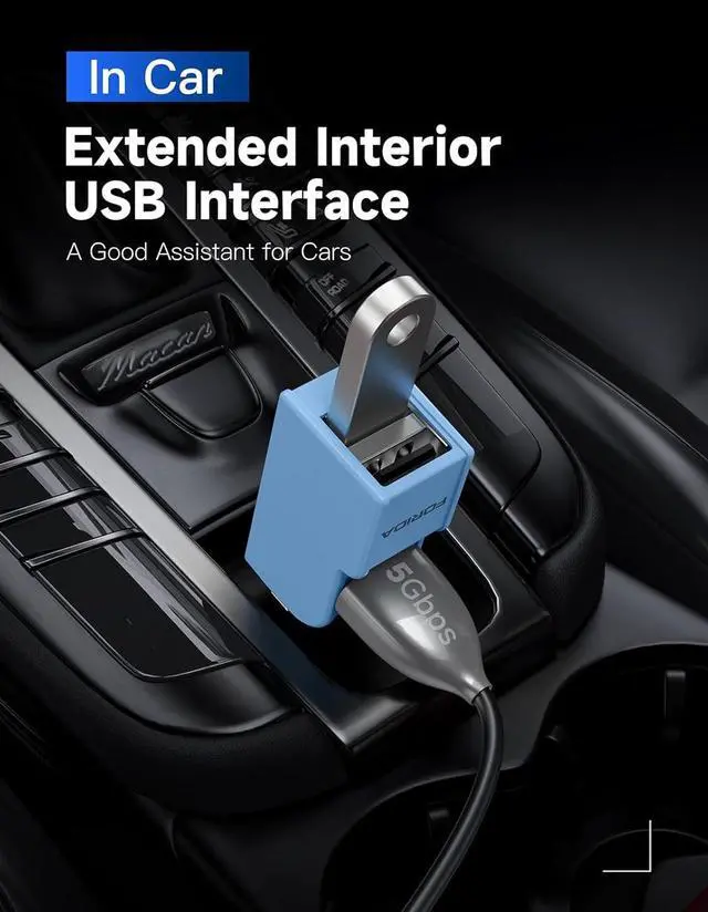 Alt view image 7 of 7 - 3 Ports USB 3.0 Adapter USB Hub with 1 USB 3.0 and 2 USB 2.0 Port Portable USB Port Splitter for Keyborad Mobile Hard Disk U Disk Camera Mouse etc (Blue)