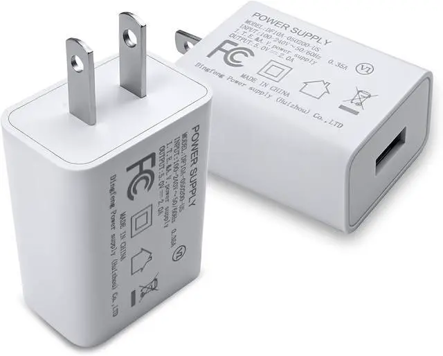 5V 2A Power Plug Adapter USB Wall Charger Box AC Fast Charging