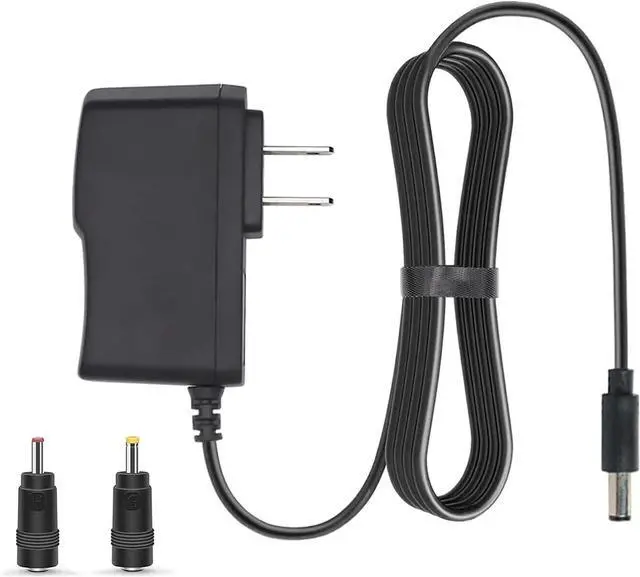 Main image of 6V 2A AC/DC Adapter Wall Charger DC Power Supply for 6 Volt 2A 1500mA 1000mA 800mA 700mA 600mA 500mA 300mA 100mA~2000mA Equipment with 2 Interchangeable DC Plug