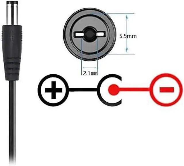 Alt view image 5 of 6 - 9V AC DC Power Supply Adapter Charger for BOSS Roland PSB-1U PSB1U Effect Pedal and BOSS Roland GT-10 GT-10B BCB-60 Multi-Effects Guitar with 6ft Long Cord