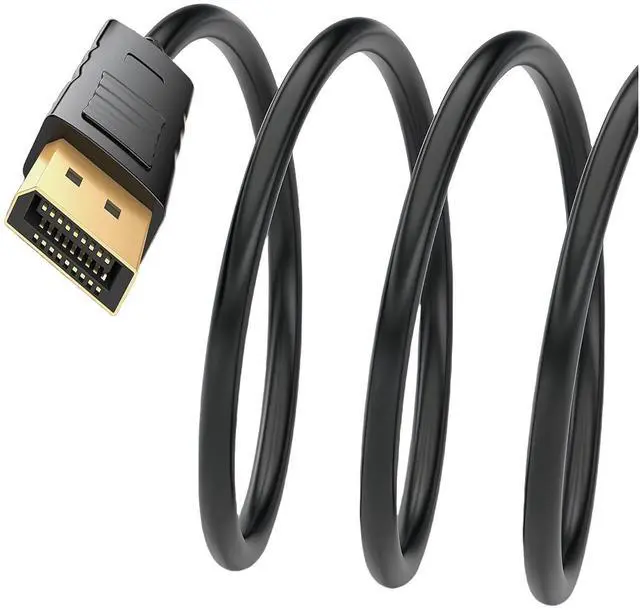 Alt view image 6 of 7 - DisplayPort Cable 10-Pack 6ft DP Cord [4K@60Hz 2K@165Hz 2K@144Hz] High Speed Display Port Cable 120Hz 144Hz 165Hz for Gaming Monitor Graphics Card TV PC Laptop Computer