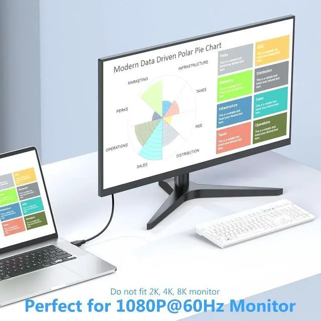 Alt view image 4 of 7 - DisplayPort to DVI Cable 6ft Display Port to DVI-D/I Cord Braided Gold-Plated Male to Male 1080P@60Hz for Computer Laptop Graphics Card Monitor Projector HDTV