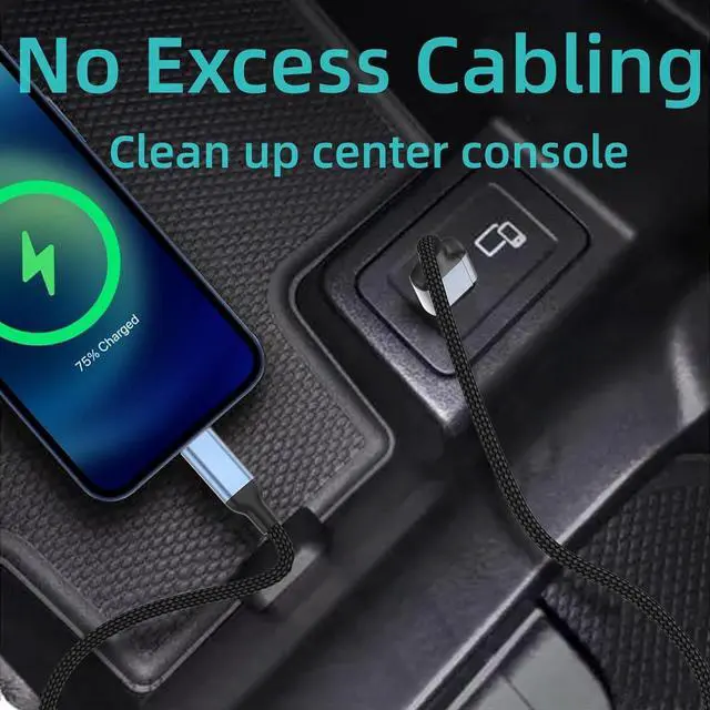 Alt view image 3 of 7 - 1.5 ft Lightning Cable 2 Pack [MFi Certified] 1.5 Foot iPhone Charging Cable for Car Braided Fast Charging Short Charger Cord for iPhone 14/13/12/11Pro/X/XR/8/7/6s/Plus/SE/iPad
