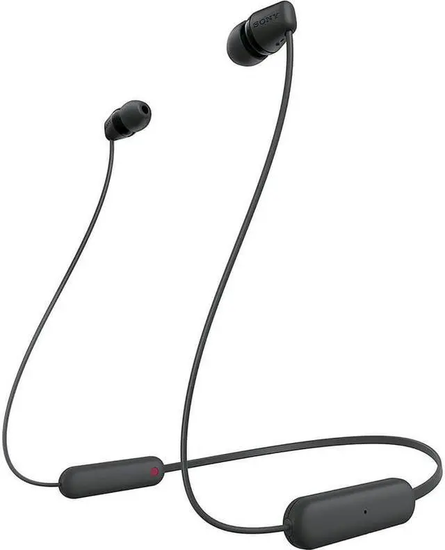 Main image of WI-C100 Wireless in-Ear Bluetooth Headphones with Built-in Microphone Black