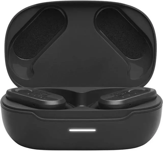 Alt view image 4 of 7 - Endurance Peak 3 - Dust and Water Proof (IP68) True Wireless Active Earbuds Pure Bass Sound Up to 50 Total Hours of Playback with Speed Charge Ambient Aware & Talk Thru (Black)